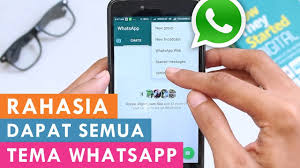 Rahasia Cara Dapat Banyak Tema Whatsapp Dengan Satu Aplikasi No Root Youtube