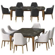 Dining tables counter height tables dining room chairs dining benches counter + bar stools. Armchairs And Dining Table Poliform Sophie Henry 137924 3d Model Download 3d Model Armchairs And Dining Table Poliform Sophie Henry 137924 137924 3dbaza Com
