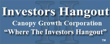Canopy growth corp, stock symbol: Cgc Stock Message Board Canopy Growth Corporation Investors Hangout