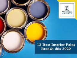 In order to see which interior paints are worth your money and effort, the good housekeeping the best interior paints and color trends for 2021. 12 Best Interior Paint Brands This 2020 Pro Crew Schedule