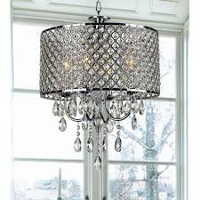 Crystal drum chandeliers come in a diverse range of styles, sizes and lamping types that make finding the right fixture an exciting process. Jojo Spring 4 Light Drum Chandelier Round Chandelier Drum Chandelier Round Crystal Chandelier