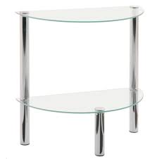 Simply add a vase of flowers to make coming home that much more enjoyable. Half Moon Console Tables Mysmallspace Uk