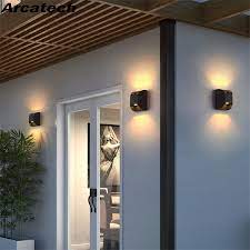 Nunu lighting｜wireless rechargeable led wall sconce usb port charging with remote. Ip65 6w Led Outdoor Waterproof Wall Lamp Villa Corridor Wall Lights Outdoor Waterproof Led Wall Lamp Up And Down Lighting Nr 110 Led Outdoor Wall Lamps Aliexpress