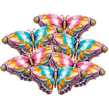 The party darling has so many baby shower themes it's so easy to plan a boys, girls, or gender neutral baby shower. Buy Fannuoyi 6pcs Butterfly Balloons Colorful Mylar Butterfly Balloon For Fairy Butterfly Themed Party Wedding Birthday Party Supplies Baby Shower Decorations Online In Italy B08w39q9g8