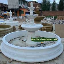 Peaktop polyresin 3 tier garden fountain (71) model# fi0030aa. 3 Tier Fountain For Garden And Landscape New Home Stone