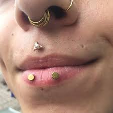 charmed life piercing on instagram double ashley lip piercing powa lip piercing ashley lip piercing piercing
