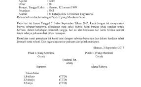 Contoh surat permohonan cerai talak oleh suami merupakan surat yang diajukan oleh suami kepada pengadilan agama setempat. Contoh Surat Pernyataan Cerai Cute766