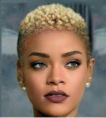 Pin By Ofon On Cheveux Court Et Tissages Short Natural Hair Styles Natural Hair Styles Natural Hair Styles For Black Women