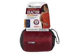 Sea to summit coolmax adaptor travel liner with insect shield. Sea To Summit Sleeping Bag Liner Thermolite Reactor Compact Plus Red Alltricks De