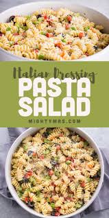 Classic Italian Pasta Salad Recipe Pasta Salad Italian Pasta Recipes Italian Pasta