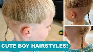 However, it can be braided. Cute Boy Hairstyles Bowl Cut With Rat Tail Tutorial Featuring Awkward Dad Youtube