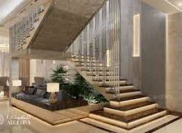 Students studying interior design at villa maria college create professional renderings of office spaces, hotels/hostels and lofts. Villa Entrance Interior Design Lobby Design By Algedra