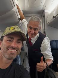 Big thank you to Mr. Scott with @delta for saving my guitar. We were