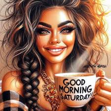 Good morning sunshines!! Have an amazing Saturday! Cheers ☕️