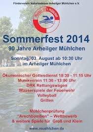 Local holidays are not listed. 3 August 2014 Arheilger Muhlchen