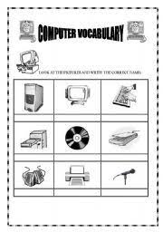 English Teaching Worksheets Computers Computer Literacy Kindergarten Worksheets Computer Teacher