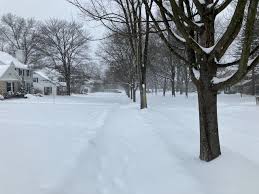 See early snowfall totals from Winter Storm Fern