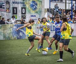 Neymar might not win three world cups in his career like pele did, but he is closing in as the top goal scorer ever for brazil's national team. Neymar Jr S Five 2018 Event Report And Replay Video