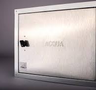 UTILFER Sportello in Acciaio ZINCATO per Contatore Acqua - Cm 40 x 55 :  Amazon.it: Fai da te
