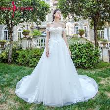 Maybe you would like to learn more about one of these? Kecantikan Emily Angel Mewah Pir Putih Gaun Pernikahan 2017 A Line Kapel Kereta Fantasi Bunga Gaun Pengantin Gwons Wedding Dress Bride Dresseswhite Wedding Dress Aliexpress
