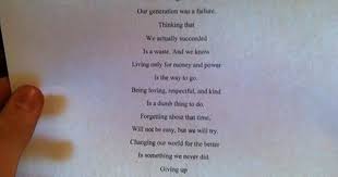 Teenage Boy S Incredible Poem Which Can Be Read Backwards Retweeted 120 000 Times Poetry Inspiration Poems Dumb And Dumber