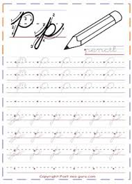 Enter the text you want to be on the page in the large box below, and it will be rendered using traditional cursive lettering. Cursive Handwriting Tracing Worksheets Letter P For Pencil Free Kids Coloring Pages Printable