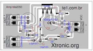 Moreover, the tda 2050 delivers typically 50w music power into 4 ohm load over 1 sec at vs= 22.5v, f = 1khz. Tda2050 Bridge Amplifier Circuit Google Search Circuit Circuit Diagram Amplifier