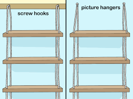 Diy furniture & accessories shelves. How To Make A Hanging Rope Shelf 10 Steps With Pictures