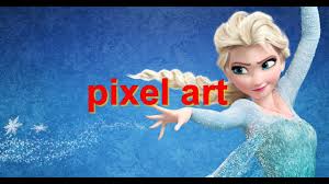 Pour ce tuto coiffure spécial fêtes de fin d'année, amélie te propose de réaliser un chignon inspiré du personnage d'anna dans la reine des neiges ! Pixel Art La Reine Des Neiges Youtube