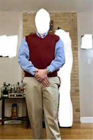 Tonight's look! The red sweater vest makes it feel festive ! : r/preppy