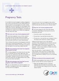 Where can i get a home pregnancy test? Pregnancy Tests Fact Sheet Pregnancy Fact Sheet Hd Png Download Kindpng