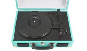 All your music needs in one place. Buy Bush Classic Retro Portable Case Record Player Teal Record Players And Turntables Argos