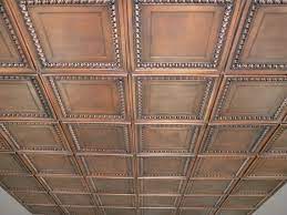 Drop ceiling tiles direct from the manufacturer; Faux Tin Decorative Ceiling Tiles In Antique Copper 10 Pack Etsy