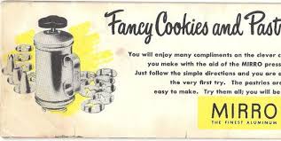 Mirro Cookie Press Instruction Manual Recipes Pdf Spritz Etsy Mirro Cookie Press Cookie Press Recipes Cookie Press