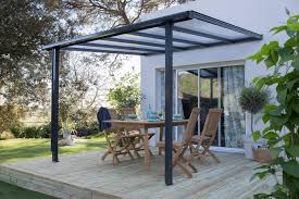 Beckmann Terrassen Uberdachung Trend 312 X 250 Cm Anthrazitgrau Ral 7016 Amazon De Garten In 2020 Uberdachung Terrasse Uberdachung Selber Bauen Terrassenuberdachung