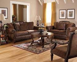 Furniture Artistic Broyhill Living Room Sets Using Traditional Brown Leather Sofa Toward Antique R Living Room Leather Leather Living Room Set Living Room Sets