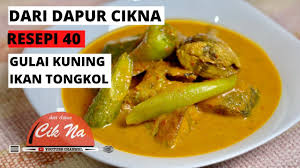 Masakan aceh terkenal dengan citarasa pedasnya, termasuk gulai ikan tongkol yang satu ini. Dari Dapur Cikna Resepi 40 Gulai Kuning Ikan Tongkol Kelantan Style Youtube