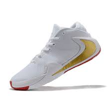 See more ideas about nba players, giannis antetokounmpo wallpaper, basketball pictures. 2019 Nike Zoom Greek Freak 1 White Metallic Gold Red Basketball Shoes Shopee Malaysia
