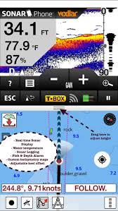 marine navigation lake depth maps usa offline gps