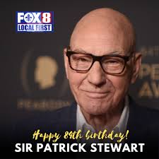 Happy birthday to Sir Patrick Stewart! The esteemed British actor best  known as Star Trek's Jean-Luc Picard and Marvel's Professor Charles Xavier  turned 84