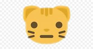 If you are looking for the emoji sticker pack, which includes all 850 emojis on 18 sheets for just $12/total Catlove Emoticon Cute My Cat Emoji Straight Face Free Transparent Emoji Emojipng Com