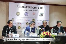 Piala airmarine 2019 adalah edisi pertama piala airmarine, sebuah kejohanan bola sepak antarabangsa dengan empat negara menyertai.ia dimainkan pada 20 dan 23 mac 2019 di kuala lumpur, malaysia.ananth s. Piala Airmarine Peluang Malaysia Lonjakkan Ranking Dunia Sports247