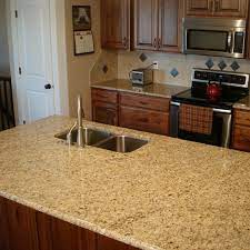 The base giallo beige, honey, brown, white and light gray colors. Giallo Ornamental Granite Kitchen Island China Countertops Stone Countertops Made In China Com