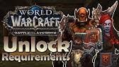 Or is this achievement not faction wide? Unlocking Dark Iron Dwarves Mag Har Orcs In Battle For Azeroth Youtube