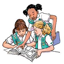 In the following free and printable coloring pages, you can find little girl scouts doing all sorts of activities. Free Girl Scouts Logo Coloring Pages Clipart Clipartix