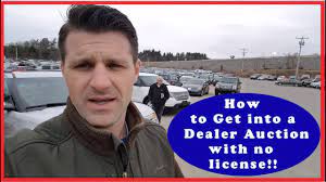 The used car dealers buy the cars at auction and from new car dealers who do not want them due to high mileage, damage or massive repairs needed. How To Get Into A Car Dealer Auction Without A License Flying Wheels Youtube