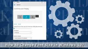 You can use a new setting called make everything bigger with a slider that will adjust text size across the system, win32 (desktop) apps. How To Change Font Size In Windows 10
