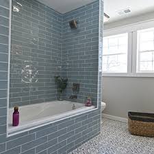 This elongated hexagon tile has a rich pewter grey satin glazed finish that brings a modern feel to your. Beveled Subway Tile A New Take On Classic Style Daltile