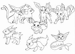 Eevee Evolutions Coloring Page New Disegni Da Colorare Di Pokemon X E Y Hikkkll Pokemon Coloring Pages Coloring Pages Pokemon Coloring
