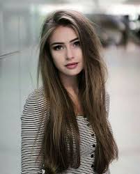 Incredibly Beautiful Brown Eyed Brunette With A Long Long Long Brown Hair Brunette Girl Beauty Girl Beautiful Women Faces